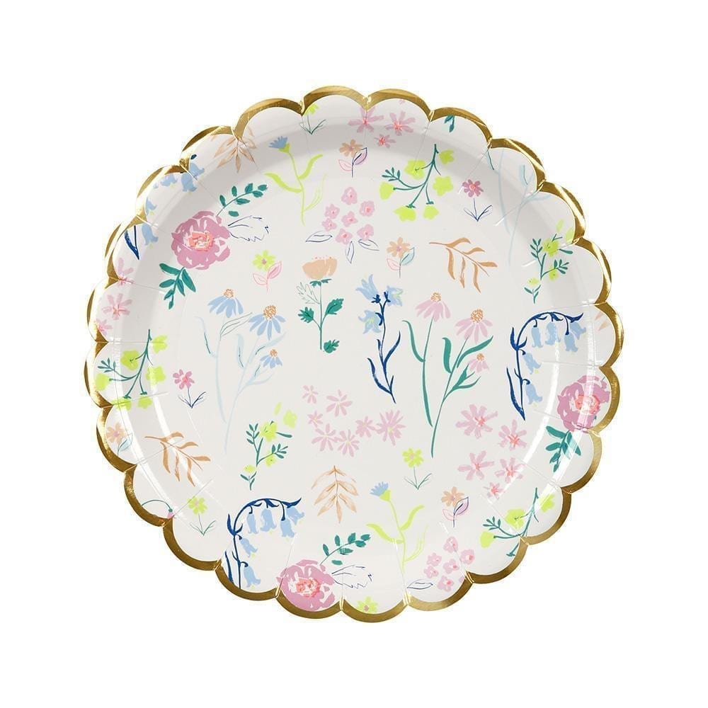 Floral Plates Small