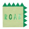 Dinosaur Spike Shaped Paper Napkins