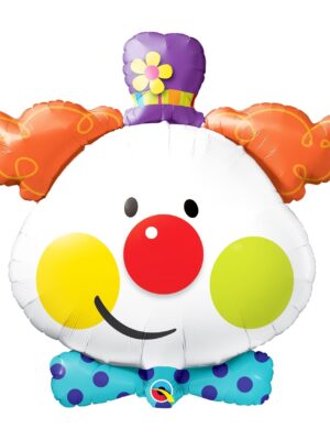Clown Mylar Balloon