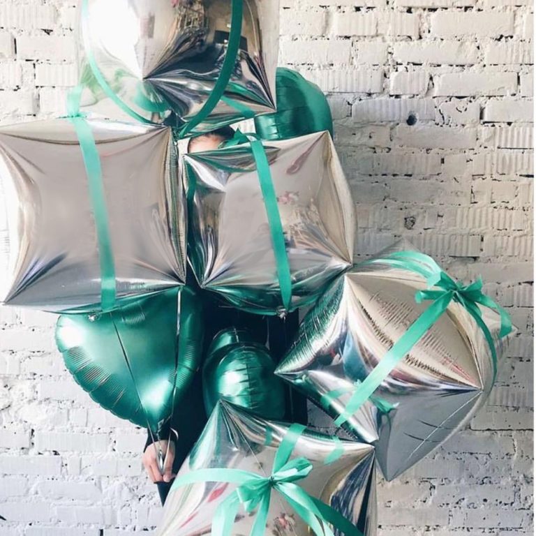 Metallic Square Cubez Balloon - 16 Inch