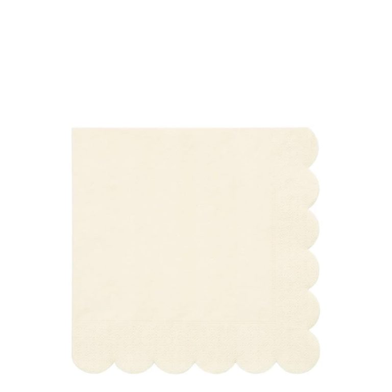 Cream Simply Eco Large Napkins