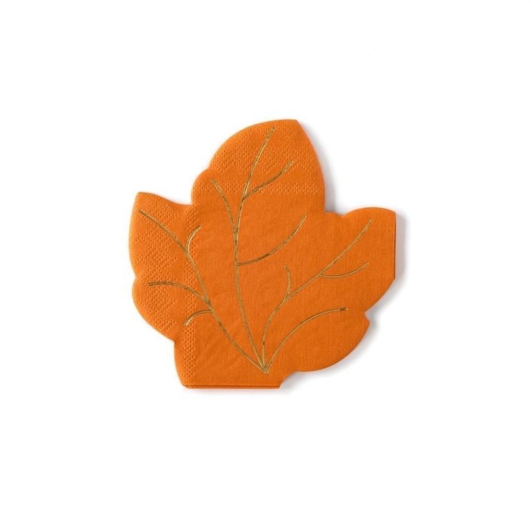 Autumn Leaf Cocktail Napkins