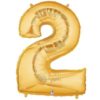 Giant Gold Number Balloon - 40 Inches