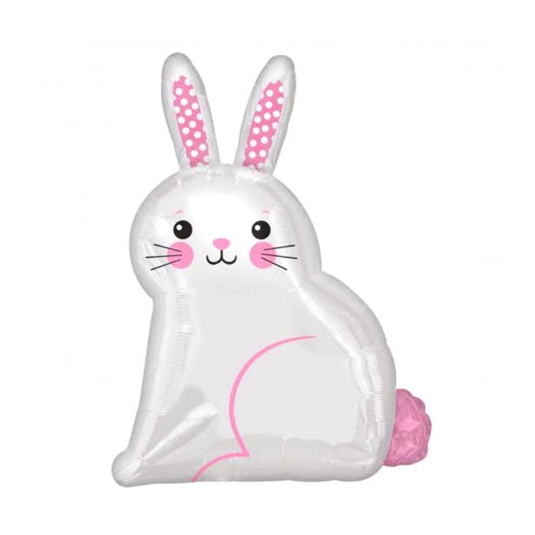 Easter Bunny Mylar Balloon
