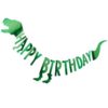 Dinosaur Party Happy Birthday Letter Banner