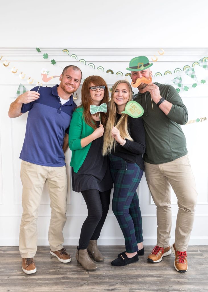 St Patrick's Day Photo Props