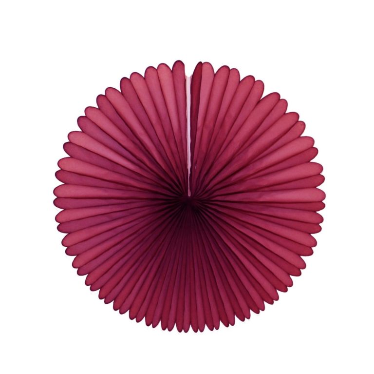 Tissue Paper Fan - 13 Inch