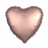 Satin Heart Mylar Balloon