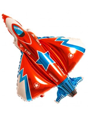 Fighter Jet Mylar Balloon