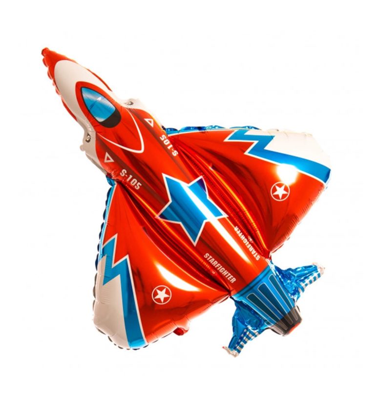 Fighter Jet Mylar Balloon