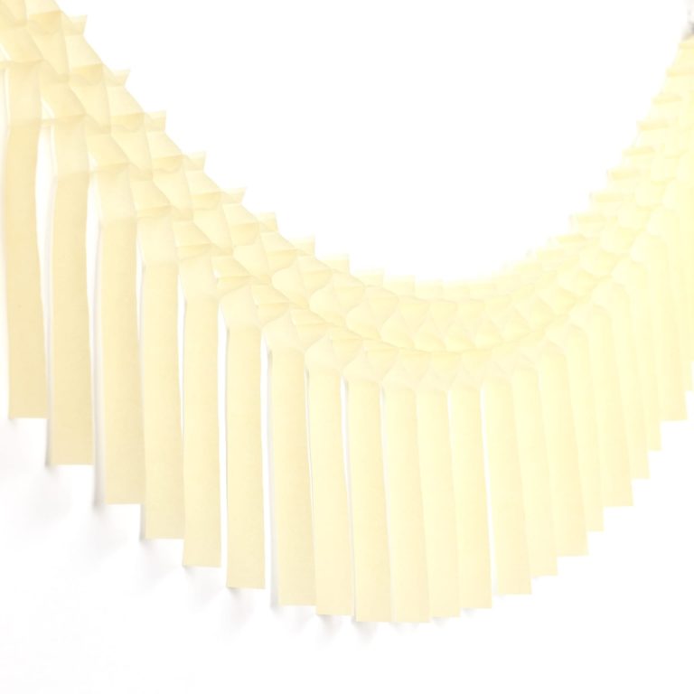 Fringe Tissue Streamer Garland