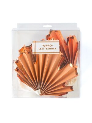 Autumn Leaf Folded Banner