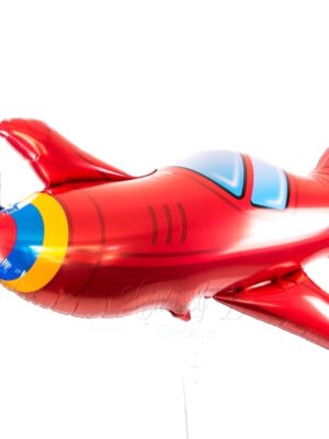 Vintage Airplane Mylar Balloon