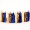Navy, Blush and Rose Gold Tissue Tassel Garland Kit