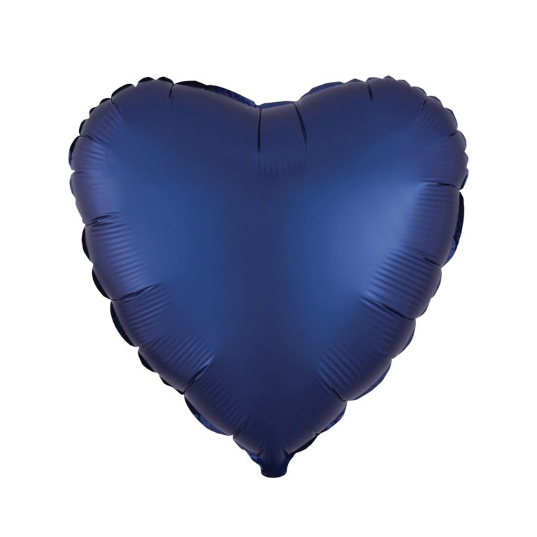 Satin Heart Mylar Balloon