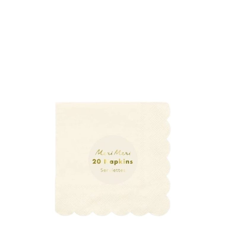 Cream Simply Eco Small Napkins