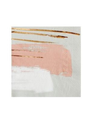 Daydream - Painted Stripes Cocktail Paper Napkins