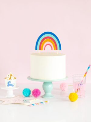 Magical Rainbow Cake Topper