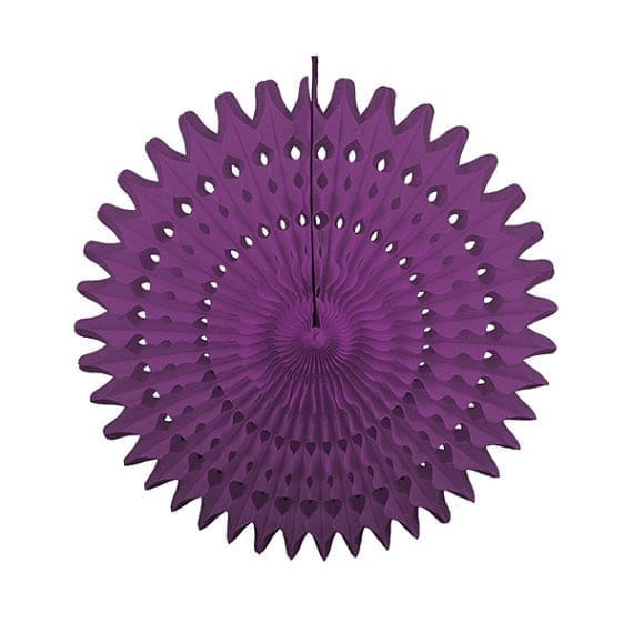 Tissue Paper Fan - 21 Inch