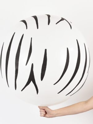 Giant Printed Zebra Balloon
