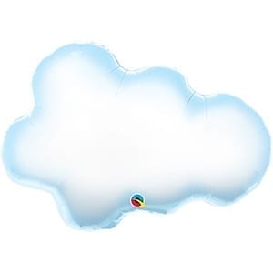 Cloud Mylar Balloon