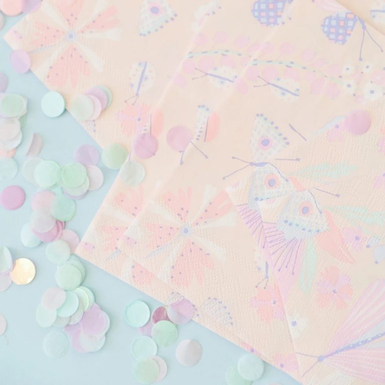 Flutter Butterfly Napkins