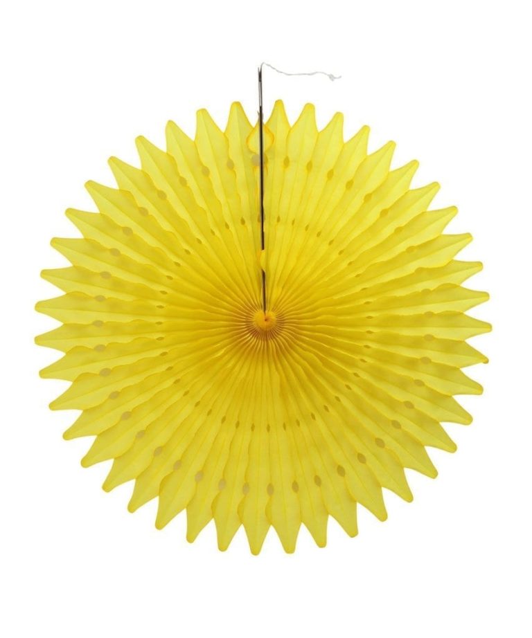 Tissue Paper Fan - 21 Inch