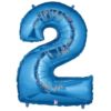 Giant Blue Number Balloon - 40 Inches