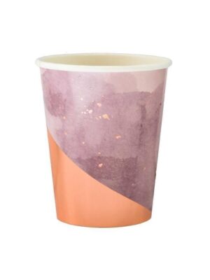 Amethyst - Light Purple Watercolor Paper Cups
