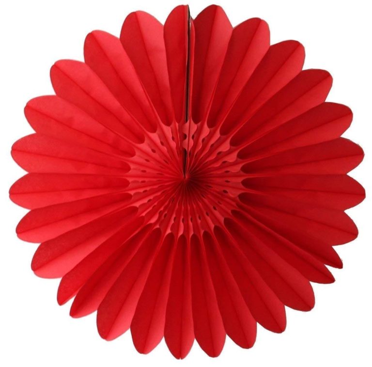 Tissue Paper Fan - 18 Inch Starburst
