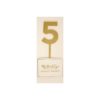 Gold Acrylic Cake Topper