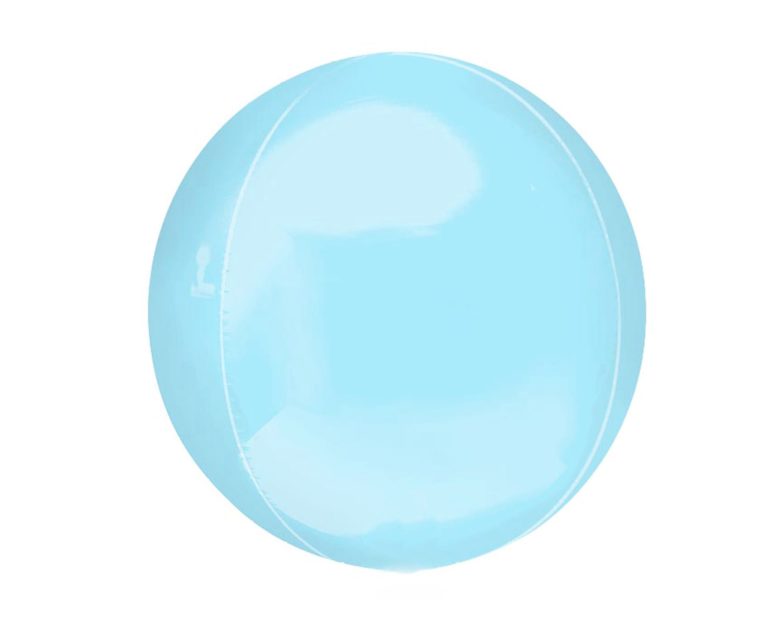 Metallic Orbz Balloon - 15 Inch Round Metallic Sphere Balloon