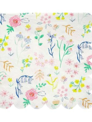 Floral Napkins Large