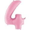 Giant Light Pink Giant Number Balloon - 40 Inches