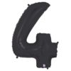 Giant Black Number Balloon - 40 Inches