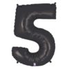 Giant Black Number Balloon - 40 Inches