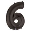 Giant Black Number Balloon - 40 Inches