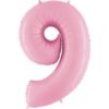 Giant Light Pink Giant Number Balloon - 40 Inches