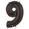 Giant Black Number Balloon - 40 Inches